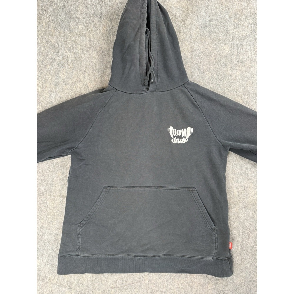 Sankuanz x‎ VANS Men's Sweatshirt Large Black Hoodie Logo Pullover